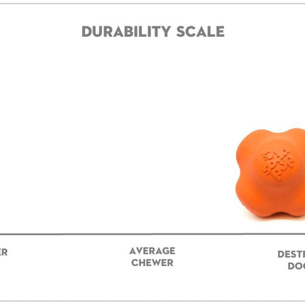 Crazy Bounce Ultra Durable Rubber Chew & Retrieving Toy