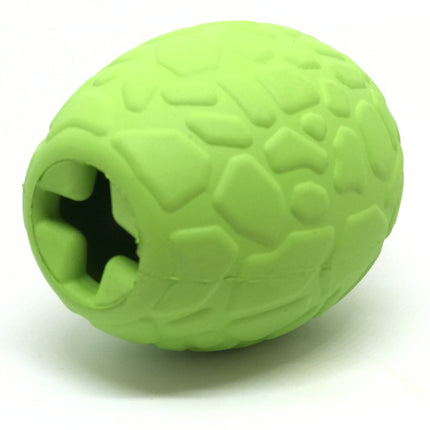 MKB Dinosaur Egg Durable Rubber Chew Toy & Treat Dispenser