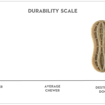 Peanut Ultra Durable Nylon Dog Chew Toy