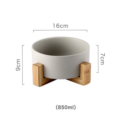 Ceramic Pet Food Bowl