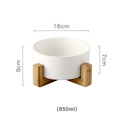 Ceramic Pet Food Bowl