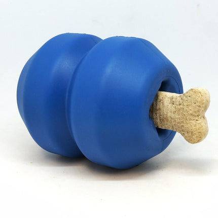 Double Trouble Durable Rubber Chew Toy & Treat Dispenser
