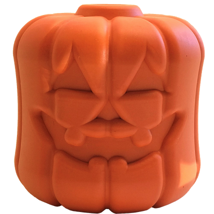 MKB Jack O' Lantern Durable Rubber Chew Toy & Treat Dispenser