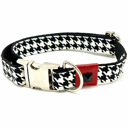 Xolotl Houndstooth Dog Collar