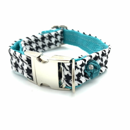 Kerberos Pied De Poule Dog Collar