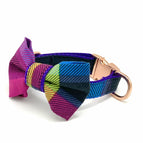 Collar & bow tie set- L