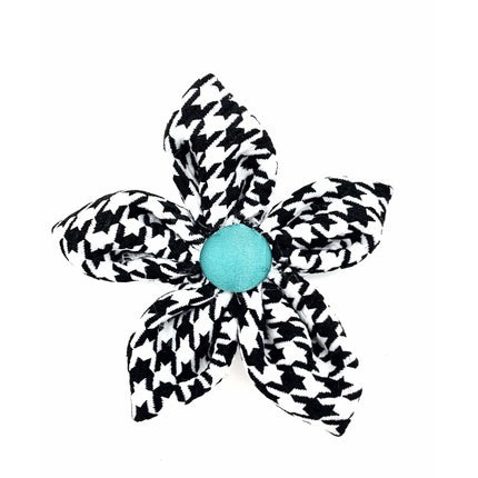 Kerberos Pied De Poule Collar Flower