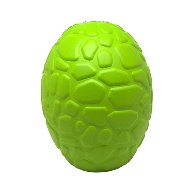 MKB Dinosaur Egg Durable Rubber Chew Toy & Treat Dispenser