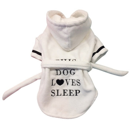 Pet Cotton Bathrobe