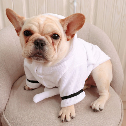 Pet Cotton Bathrobe