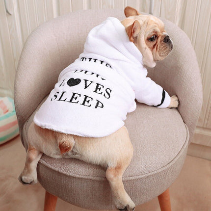 Pet Cotton Bathrobe