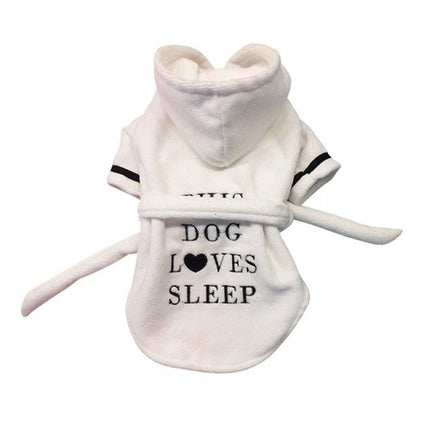 Pet Cotton Bathrobe