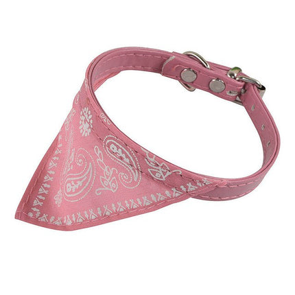 Pink/Purple Adjustable Dog Collar