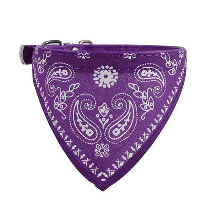 Pink/Purple Adjustable Dog Collar