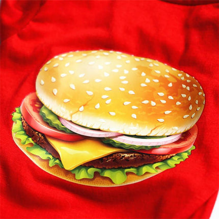 Red Hamburger Dog T-Shirt