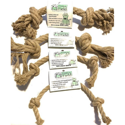 Double Knot Tug-a-Hemp Dog Rope Toy