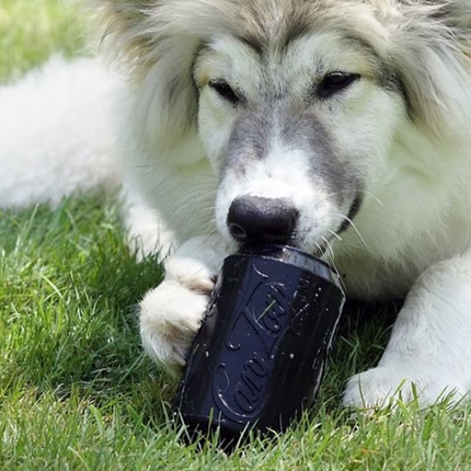 Magnum Can Toy Ultra Durable Rubber Chew Toy & Treat Dispenser