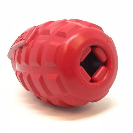 USA-K9 Grenade Durable Rubber Chew Toy & Treat Dispenser