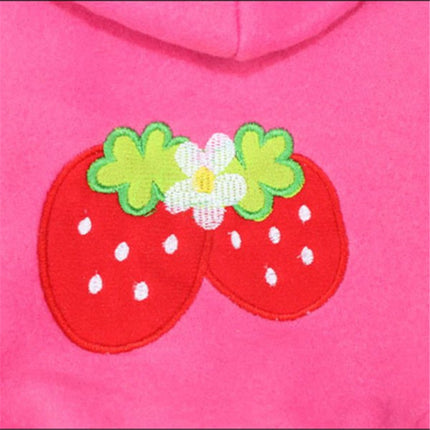 Small Dog Strawberry Hoodie