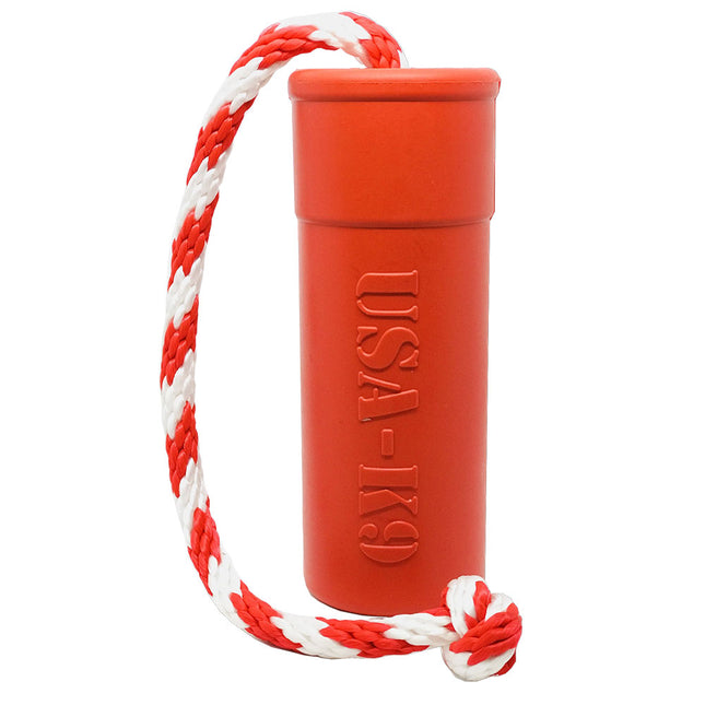 USA-K9 Grenade Durable Rubber Chew Toy & Treat Dispenser