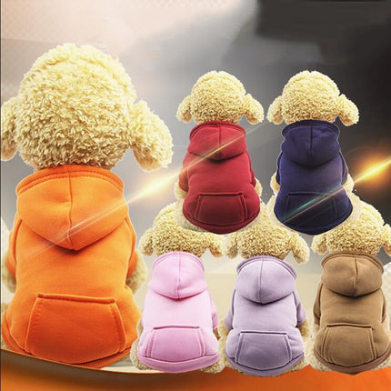 Soft Fleece Warm Dog Hoodie