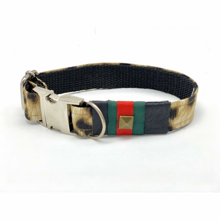 Anubis Leopard Dog Collar