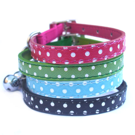 Polka Dot Cat Collars