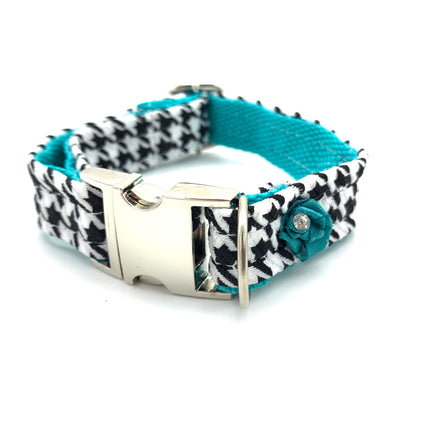 Kerberos Pied De Poule Dog Collar