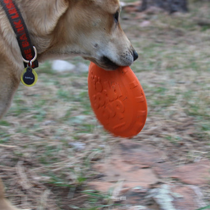 Bottle Top Flyer Durable Rubber Retrieving Frisbee