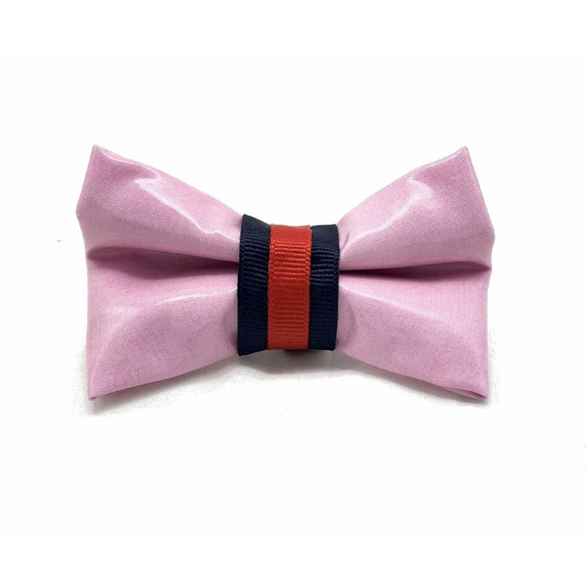 Kitsune Shiny Pink Bow Tie