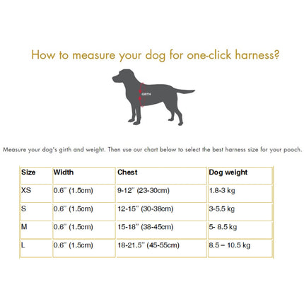 Xolotl Pied De Poule Dog Harness