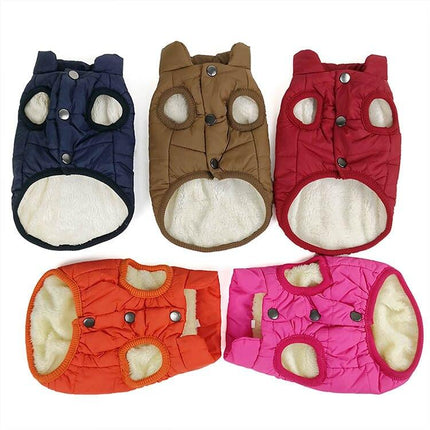 Warm Cotton Dog Jacket