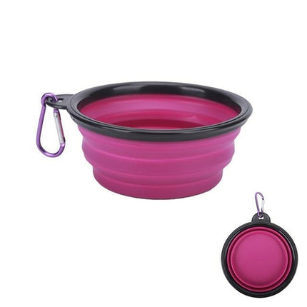 Folding Silicone Dog Bowl