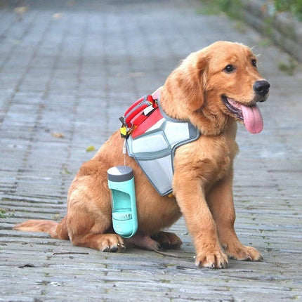 Portable Water Bottle Dog Bowl Dispenser