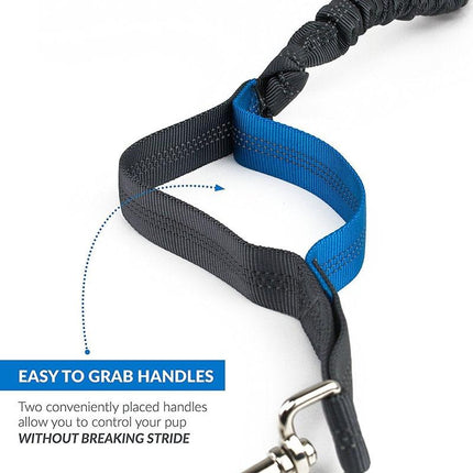 Dual Handle Hands Free Dog Leash
