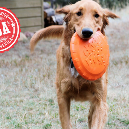 Magnum Bottle Top Flyer Ultra Durable Rubber Retrieving Frisbee