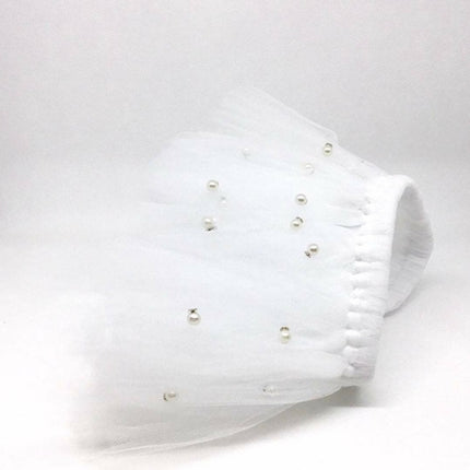 White Bridal Dog Tutu Skirt